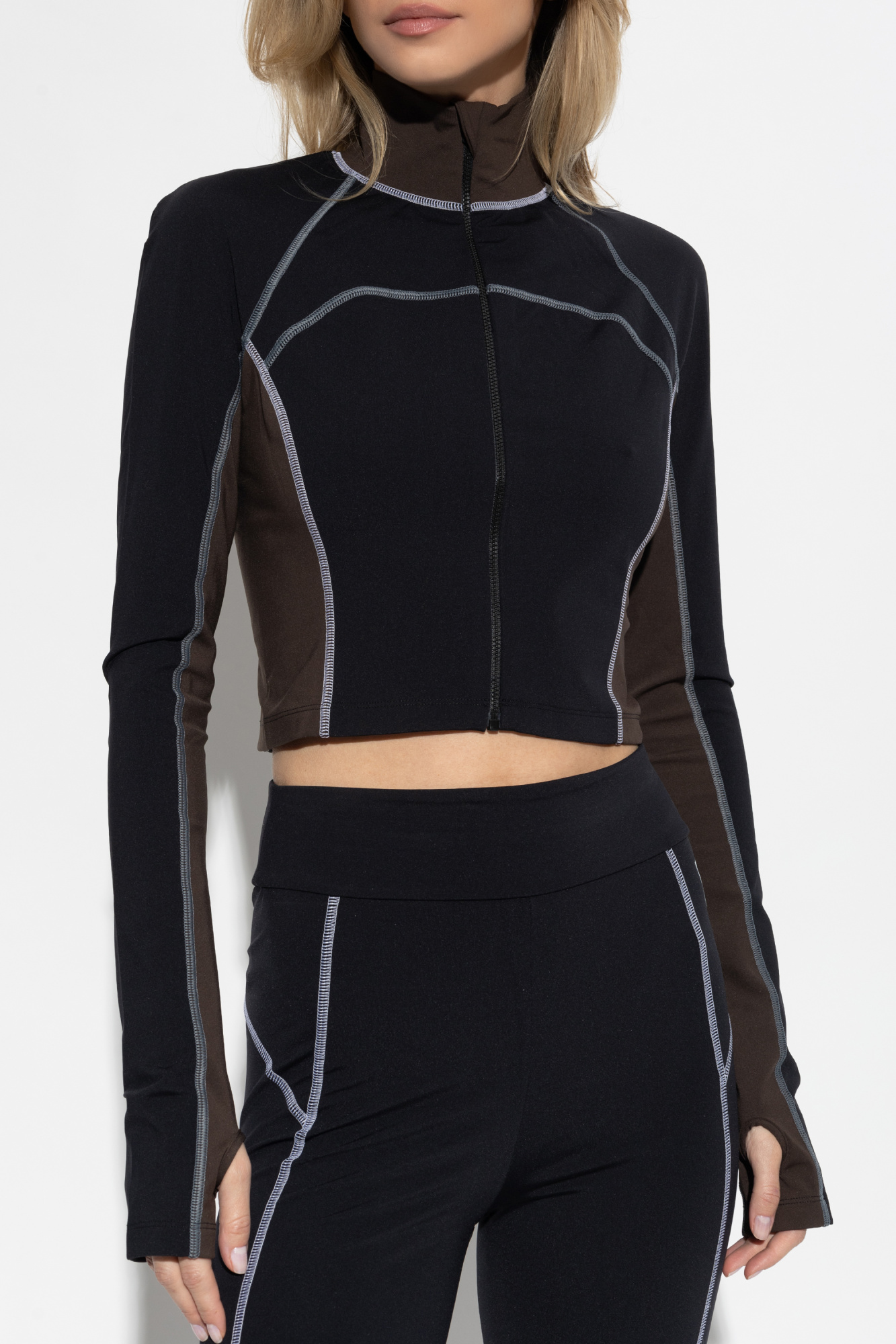 Fendi Training top with stand-up collar | Women's | Vitkac